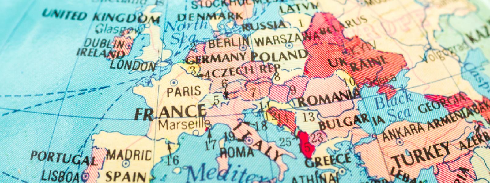 Map Europe 