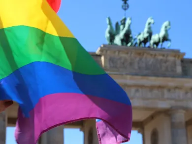 Berlin LGBTIQ flag