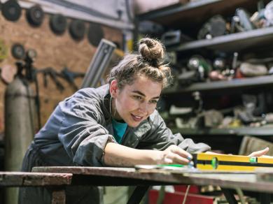 Female worker