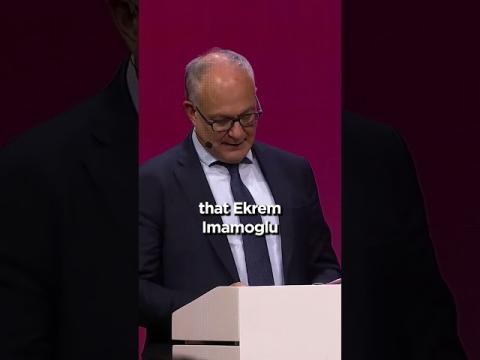 Roberto Gualtieri, Mayor of Rome, calls for the release of Istanbul’s mayor Ekrem İmamoğlu