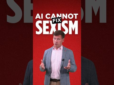 Can AI fix sexism for us?