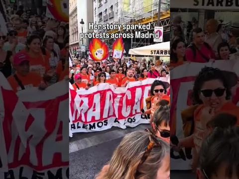 Madrid is speaking loud and clear. #Maricarmen #HousingForAll #Madrid