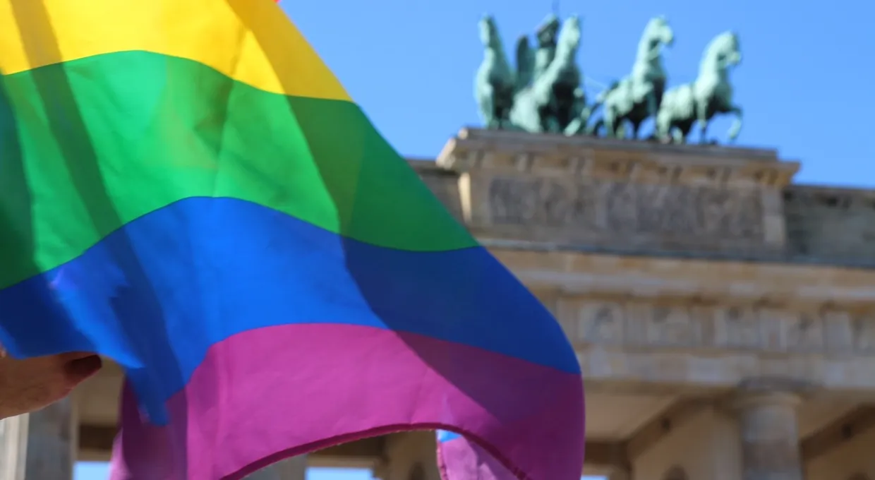 Berlin LGBTIQ flag